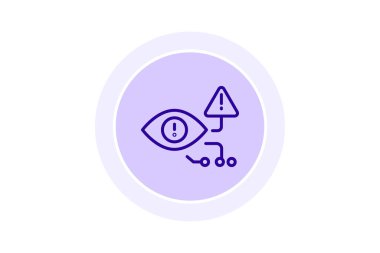 Siber Risk İncelemesi, vektör, piksel mükemmel, illüstratör dosyası