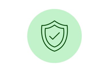 Güvenlik Uyumu, vektör, piksel mükemmel, illüstratör dosyası