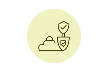 Güvenlik Sandbox, vektör, piksel mükemmel, resimleyici dosyası