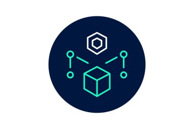 Tokenizasyon Süreci, vektör, piksel mükemmel, illüstratör dosyası