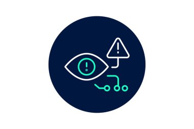 Siber Risk İncelemesi, vektör, piksel mükemmel, illüstratör dosyası