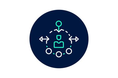 Yönetim Modeli, vektör, piksel mükemmel, illüstratör dosyası