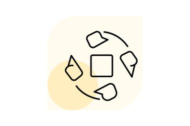 Token Servisi, vektör, piksel mükemmel, illüstratör dosyası