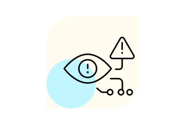 Siber Risk İncelemesi, vektör, piksel mükemmel, illüstratör dosyası