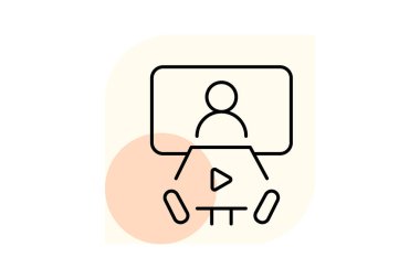 Eğitim Simülatörü, vektör, piksel mükemmel, illüstratör dosyası