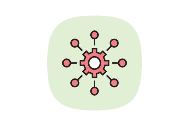 Soc İşlemleri, vektör, piksel mükemmel, illüstratör dosyası