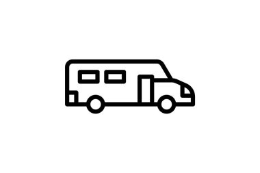 Rv bayiliği, vektör, piksel mükemmel, illüstratör dosyası