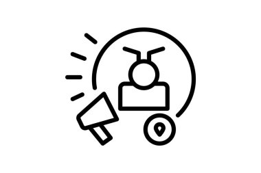 Pazarlama Ajansı, vektör, piksel mükemmel, illüstratör dosyası