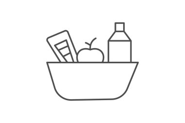 Süpermarket, vektör, piksel mükemmel, çizer dosyası