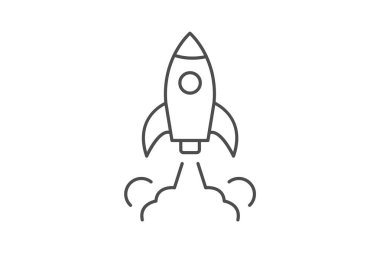 Teknik başlatma, vektör, piksel mükemmel, illüstratör dosyası