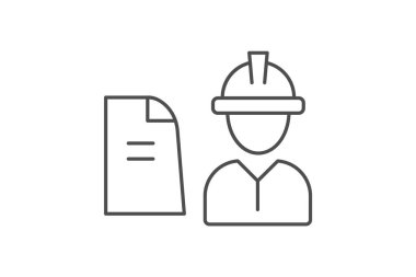 İnşaat Ofisi, vektör, piksel mükemmel, illüstratör dosyası