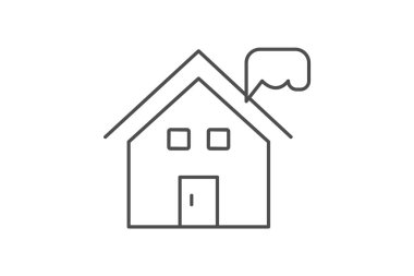 Emlak Ofisi, vektör, piksel mükemmel, illüstratör dosyası