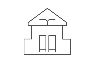 Kütüphane, vektör, piksel mükemmel, illüstratör dosyası