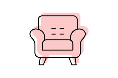 Mobilya Mağazası, vektör, piksel mükemmel, illüstratör dosyası