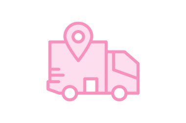 Nakliye Merkezi, vektör, piksel mükemmel, illüstratör dosyası