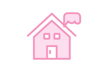 Emlak Ofisi, vektör, piksel mükemmel, illüstratör dosyası