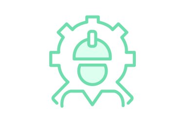 Mühendislik firması, vektör, piksel mükemmel, illüstratör dosyası