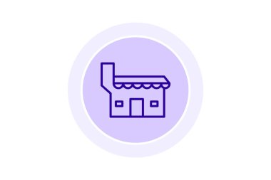 Alışveriş merkezi, vektör, piksel mükemmel, illüstratör dosyası