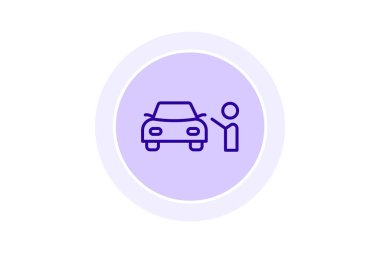 Araba bayiliği, vektör, piksel mükemmel, illüstratör dosyası