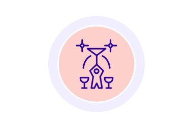 Gece kulübü, vektör, piksel mükemmel, illüstratör dosyası