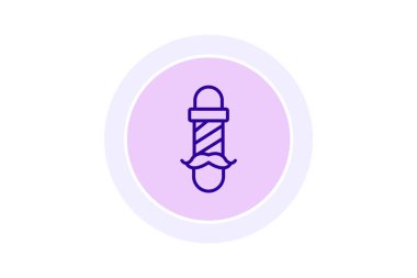 Berber dükkanı, vektör, piksel mükemmel, illüstratör dosyası