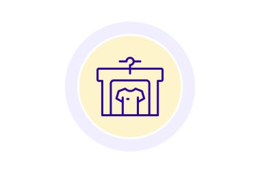 Tasarruf mağazası, vektör, piksel mükemmel, illüstratör dosyası