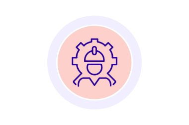 Mühendislik firması, vektör, piksel mükemmel, illüstratör dosyası