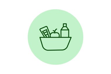 Süpermarket, vektör, piksel mükemmel, çizer dosyası