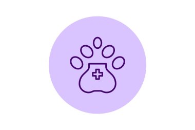 Veteriner Kliniği, vektör, piksel mükemmel, illüstratör dosyası