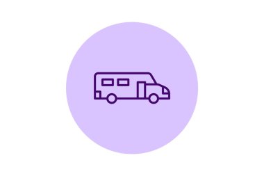 Rv bayiliği, vektör, piksel mükemmel, illüstratör dosyası