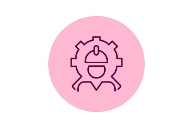 Mühendislik firması, vektör, piksel mükemmel, illüstratör dosyası