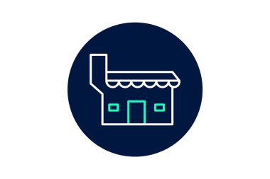 Alışveriş merkezi, vektör, piksel mükemmel, illüstratör dosyası