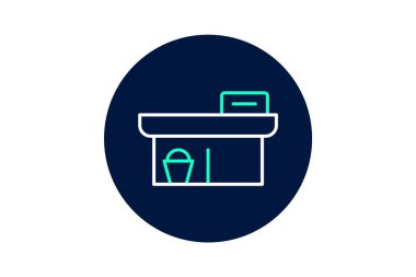 Uygun Depo, vektör, piksel mükemmel, illüstratör dosyası