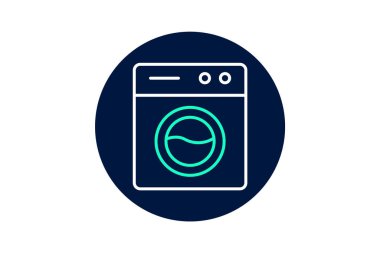 Çamaşırhane, vektör, piksel mükemmel, illüstratör dosyası