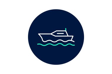 Tekne bayiliği, vektör, piksel mükemmel, illüstratör dosyası