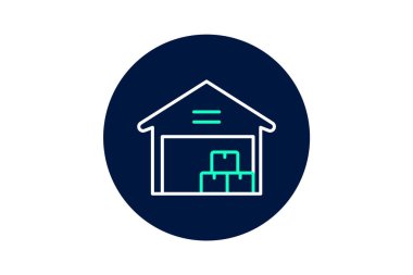 Depolama, vektör, piksel mükemmel, illüstratör dosyası