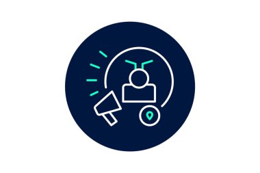 Pazarlama Ajansı, vektör, piksel mükemmel, illüstratör dosyası