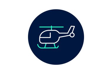 Helipad, vektör, piksel mükemmel, illüstratör dosyası