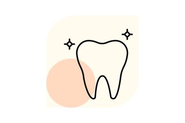 Diş Kliniği, vektör, piksel mükemmel, illüstratör dosyası