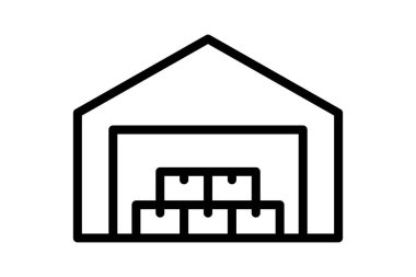 Soğuk Depo, vektör, piksel mükemmel, illüstratör dosyası