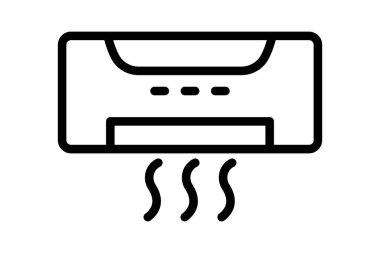 Hvac Sistemi, vektör, piksel mükemmel, illüstratör dosyası