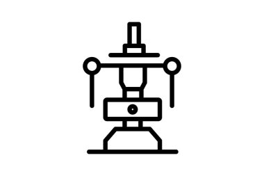 Industrial Press, vektör, piksel mükemmel, illüstratör dosyası
