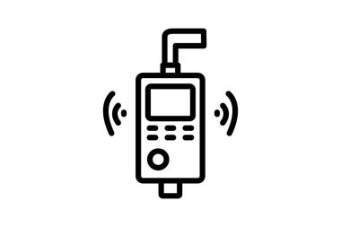Endüstriyel titreşim ölçer, vektör, piksel mükemmel, illüstratör dosyası
