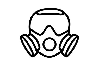 Endüstriyel Solunum, vektör, piksel mükemmel, illüstratör dosyası