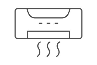 Hvac Sistemi, vektör, piksel mükemmel, illüstratör dosyası
