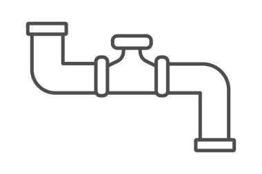 Endüstriyel Borular, vektör, piksel mükemmel, illüstratör dosyası
