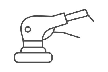 Sanayi Sanderi, vektör, piksel mükemmel, illüstratör dosyası