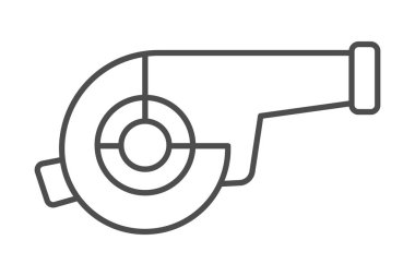 Endüstriyel Blower, vektör, piksel mükemmel, illüstratör dosyası