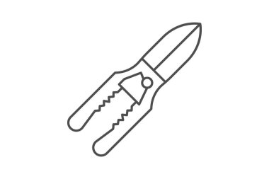 Endüstriyel Kesici, vektör, piksel mükemmel, illüstratör dosyası