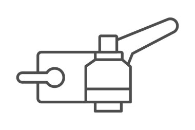 Endüstriyel anahtar, vektör, piksel mükemmel, illüstratör dosyası